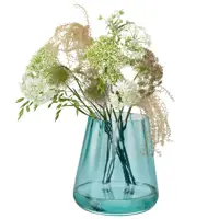 LSA Lagoon Vase / Lantern 18.5cm Sea Green